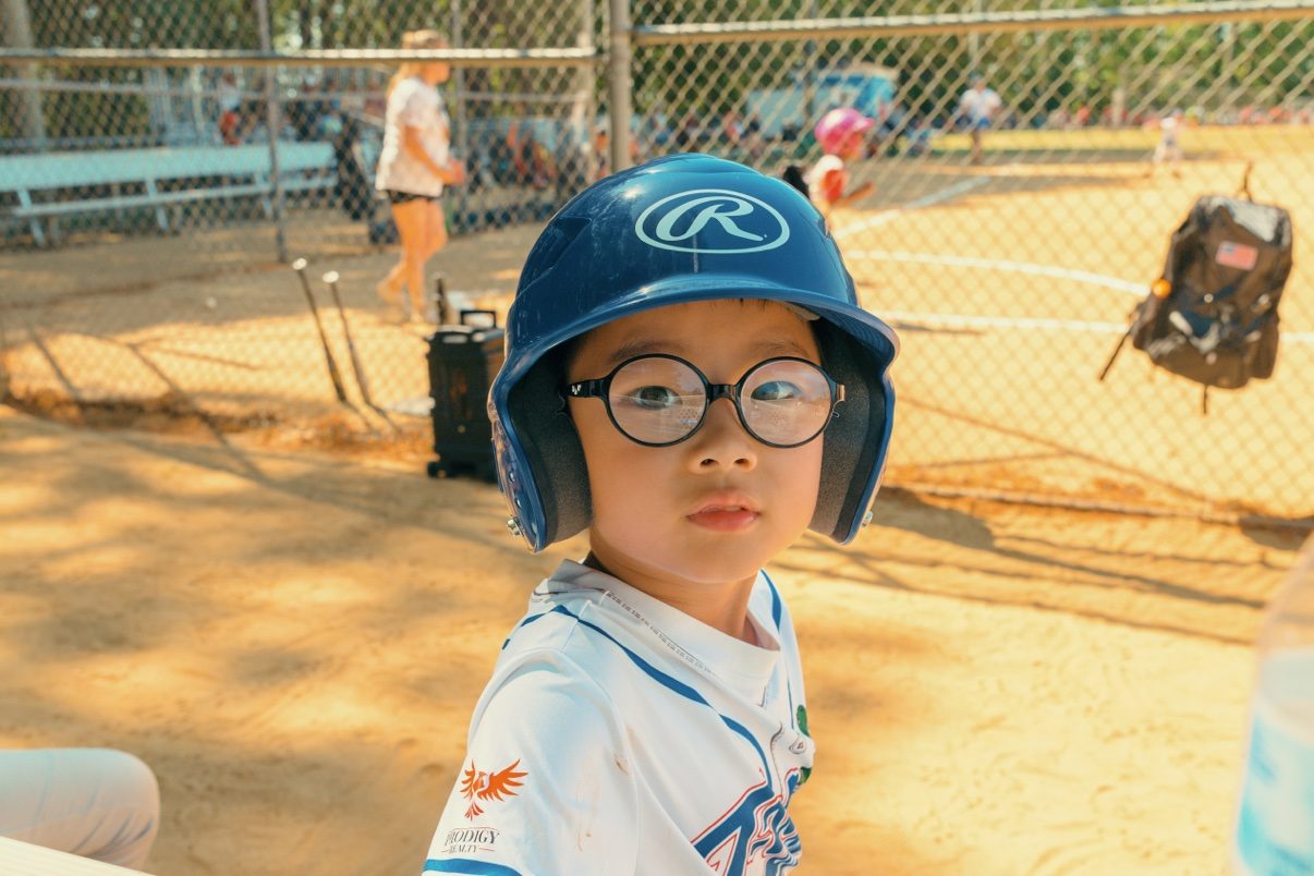 Helmet on, game face