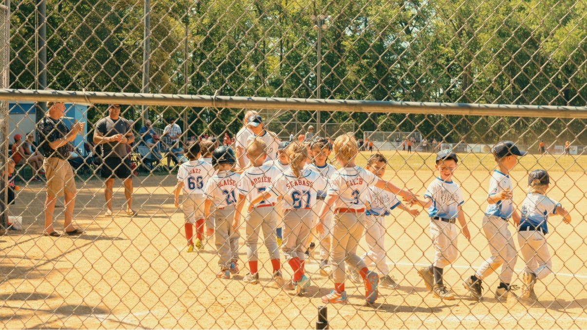 Team huddle after the game